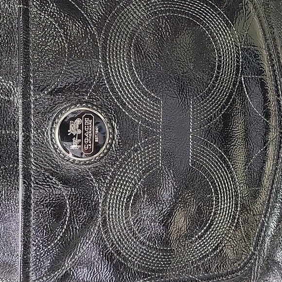 Coach Black Shoulder Bag - Picture 2 of 5